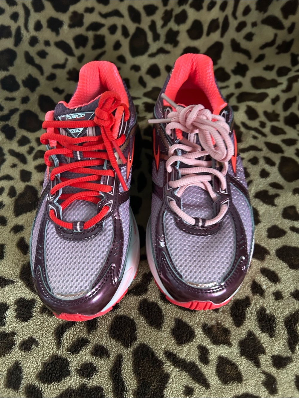 Brooks Women’s Athletic Shoes in Pink and Red Accent - Picture 3 of 9